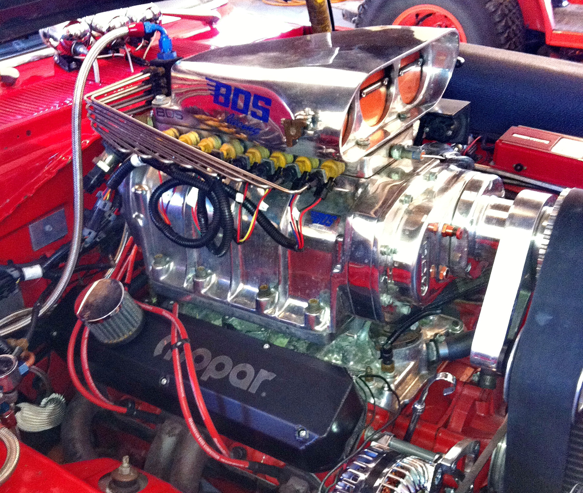 Blown Small Block Mopar