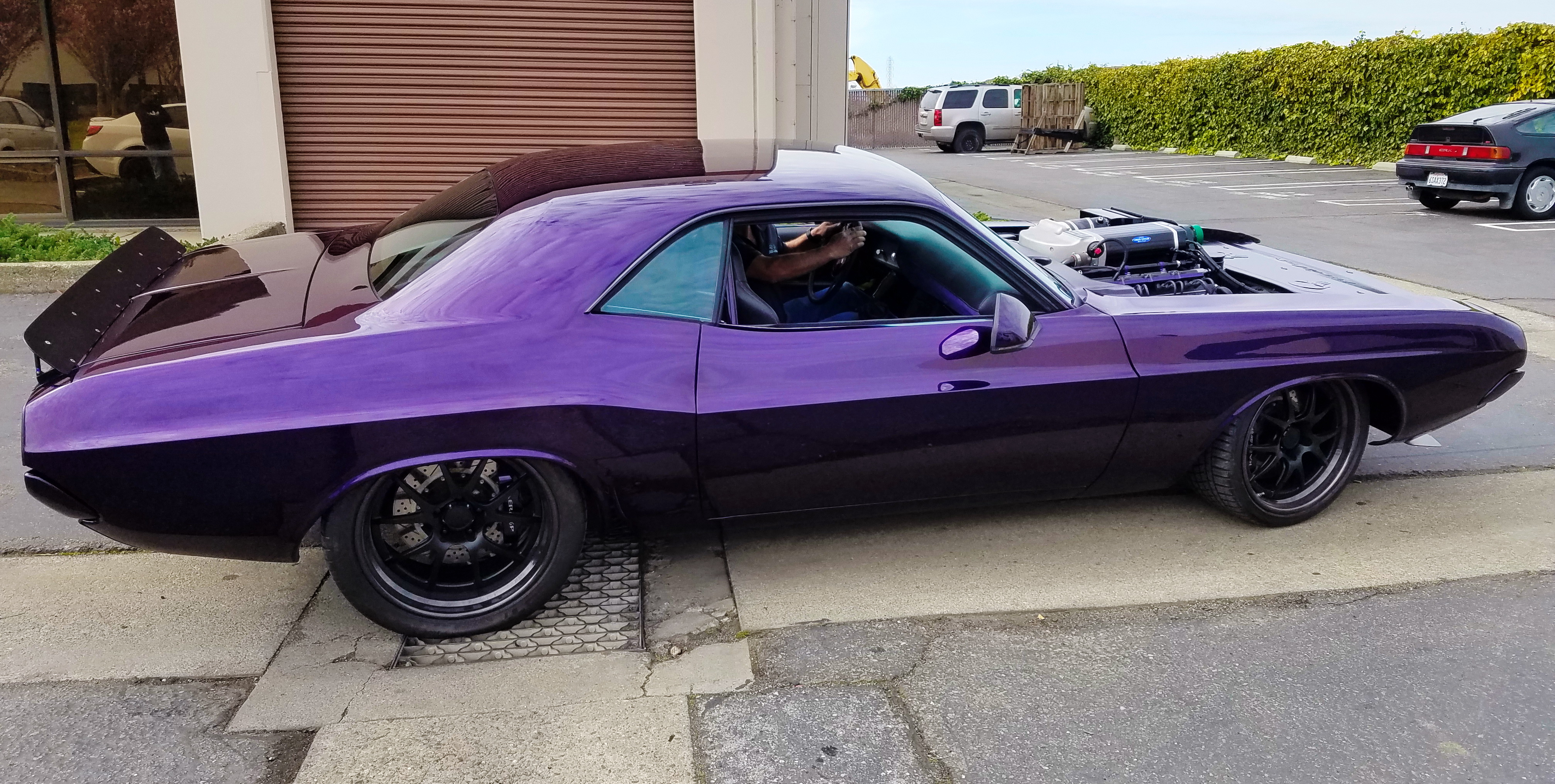 71 Challenger Ready for the dyno