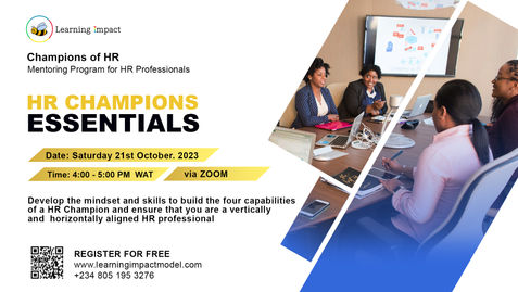 Champions of HR Webinar
