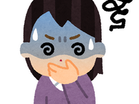 青ざめた顔でめまいと吐き気を訴える人物のイラスト。目はぐるぐると回り、汗をかきながら口元を手で押さえている。頭上にはめまいを表す渦巻きマークが描かれている。