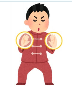 膝の痛みで階段の昇り降りが困難になった女性の症例を紹介する記事のイラスト