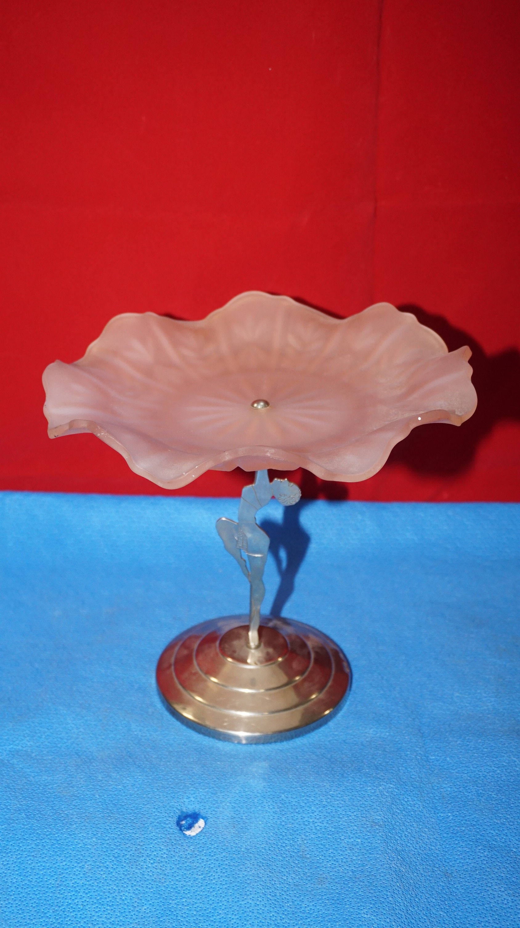 Art Deco Figural Compote