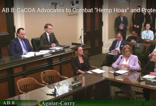 CaCOA Advocates for AB 8 to Combat "Hemp Hoax" and Protect Legal Cannabis Market