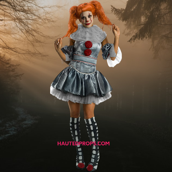 Rubie's IT Movie Women's Deluxe Pennywise Costume