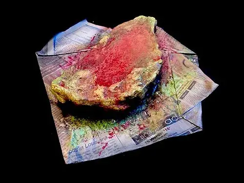 Rotted Beef Flank MeatOn Paper