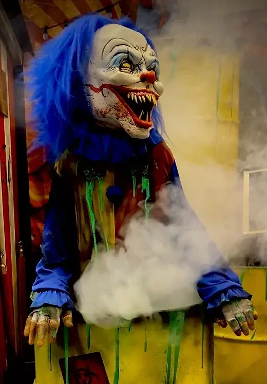 "Say NO to Acid" Clown Barrel