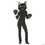 Thumbnail: Adults Black Cat Mask & Paws Costume Kit - One Size
