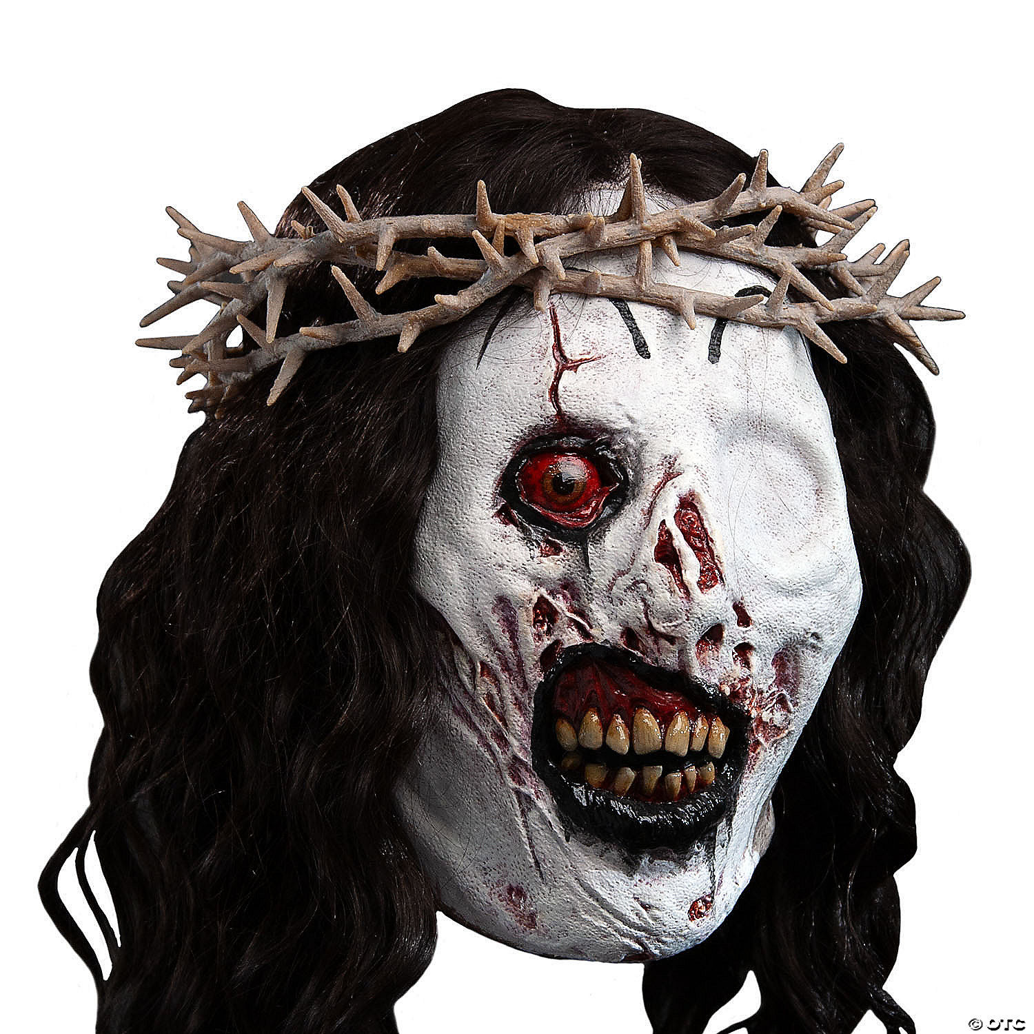 Adults Deluxe Terrifier 3™ Victoria Clown Overhead Latex Mask