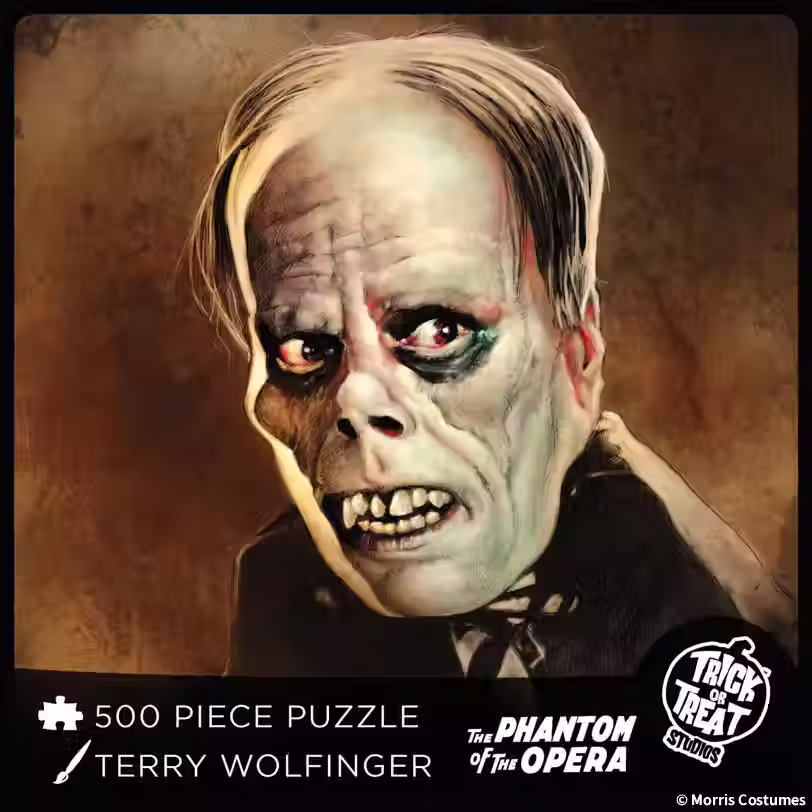 18" x 24" The Phantom of the Opera (1925) Phantom Jigsaw Puzzle - 500 Pc