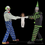 Thumbnail: Tug Of War Green Black Animate