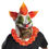 Thumbnail: Chuckles The Butcher Adult Men Overhead Latex Mask With Wig Horns