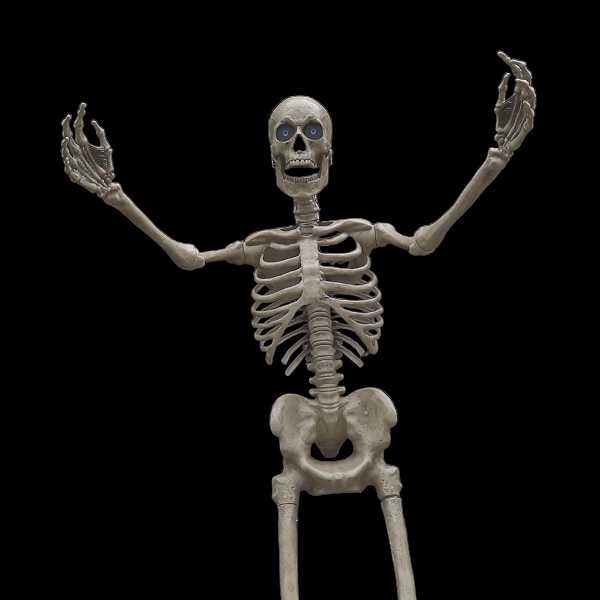 Thumbnail: 8-Foot Towering Skeleton With Projection Eye