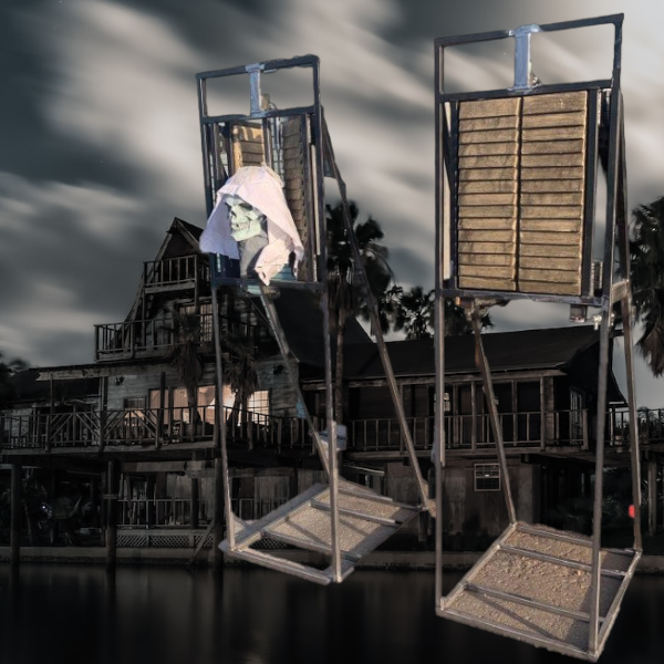 Attached Shutter Dropper Animatronic
