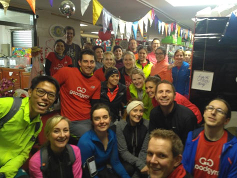 Running away with it!