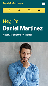 Se alle skabeloner hjemmesideskabeloner – Kunstner portfolio