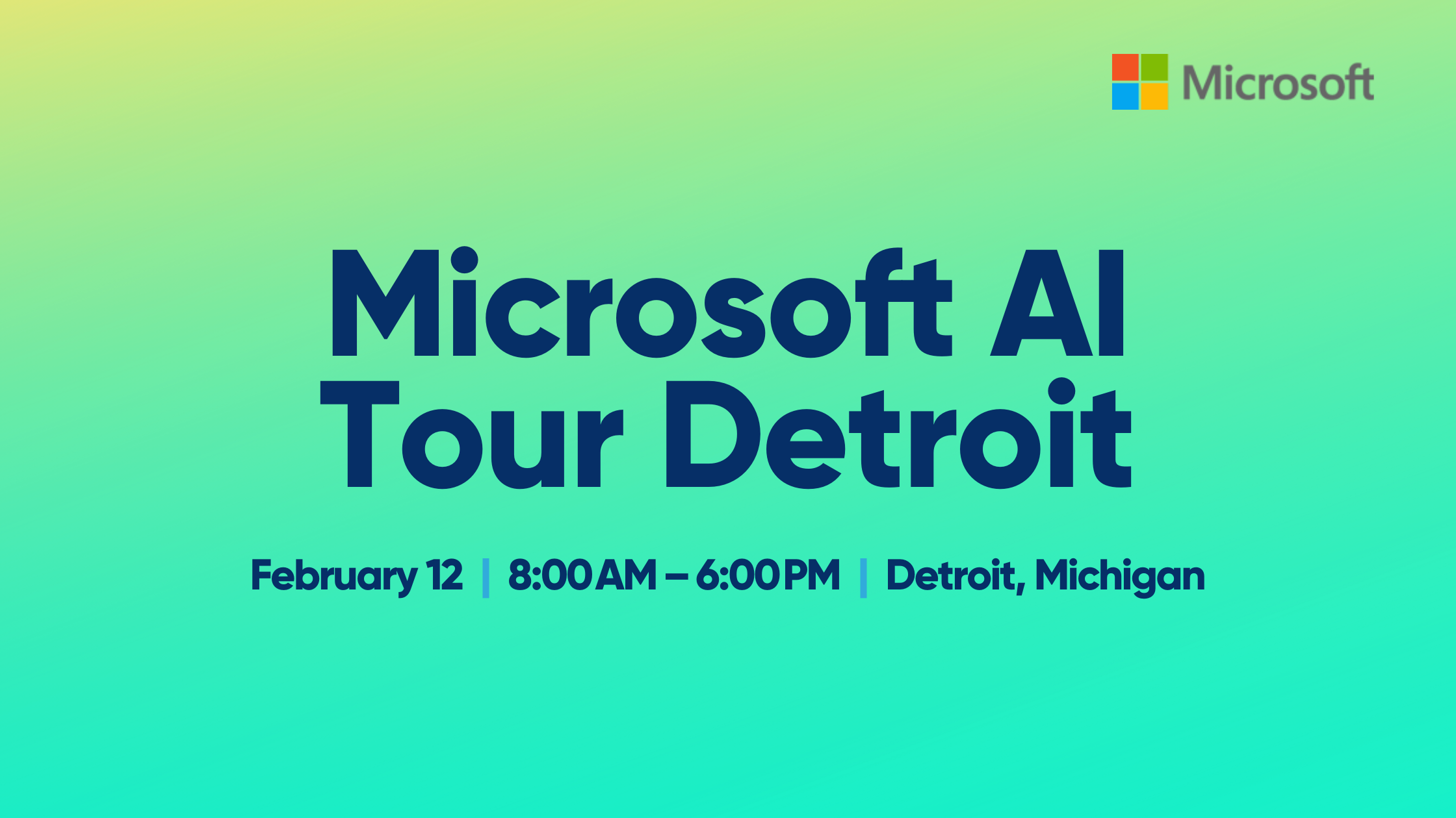 Microsoft AI Tour Detroit Interloop
