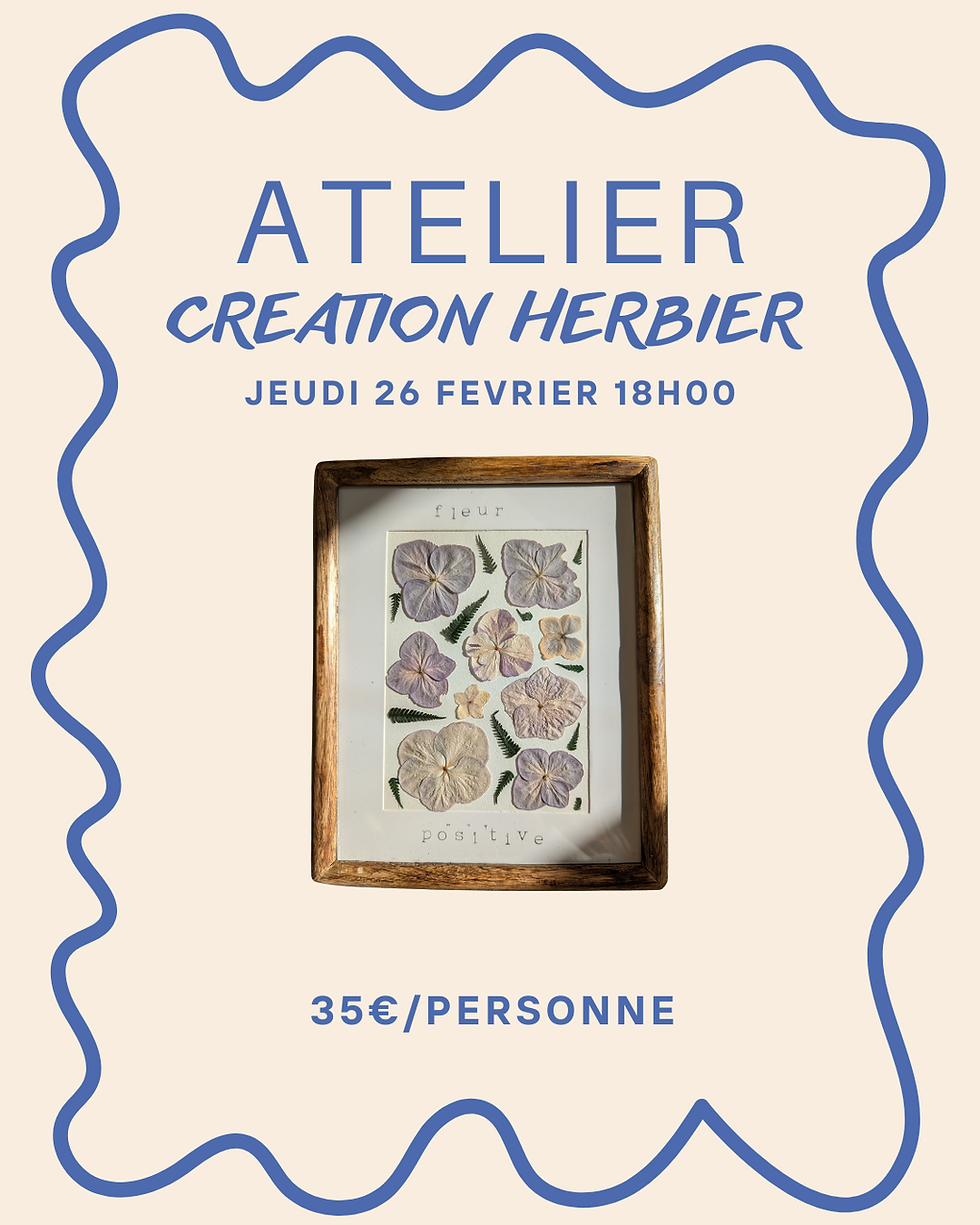  ATELIER CREATION D'HERBIER