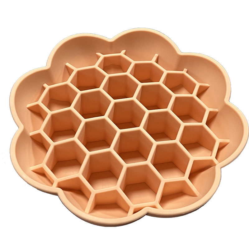 Thumbnail: Pet Silicone Slow Feeder - Sunflower Dog Bowl