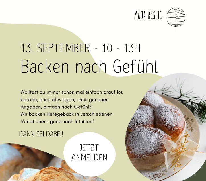 BACKEN NACH GEFÜHL