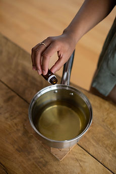 Essential Oil Pouring