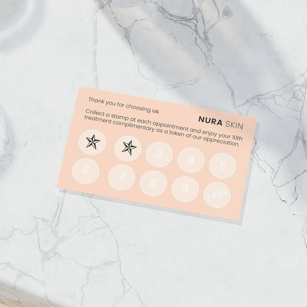 Thumbnail: Loyalty Cards and Branded stamp for POS marketing