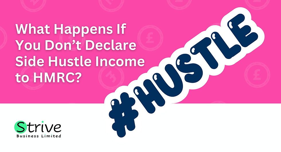 What Happens If You Don’t Declare Side Hustle Income to HMRC?