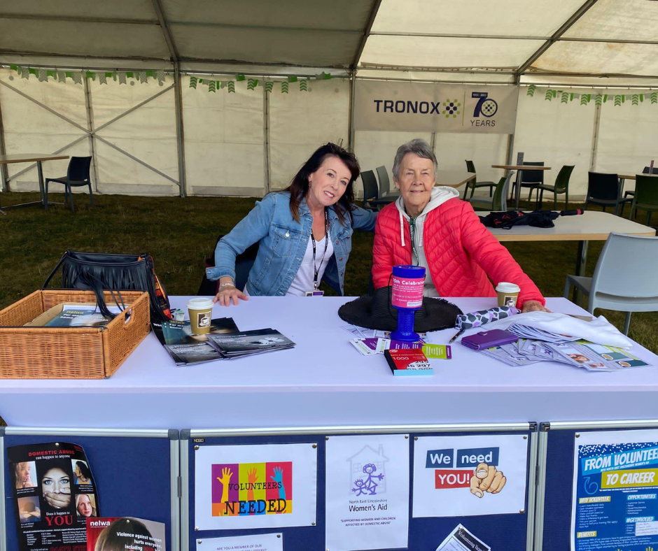 Setting Up at The Tronox Family Day