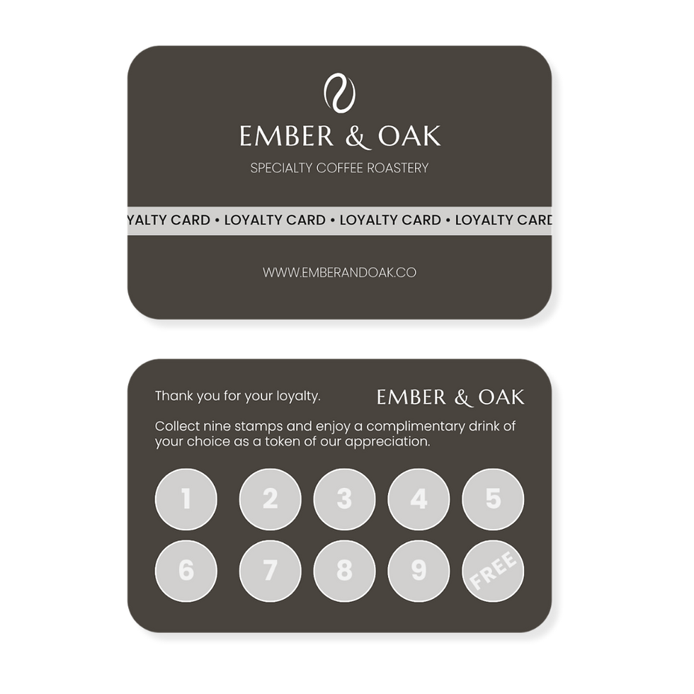Thumbnail: Loyalty Cards and Branded stamp for POS marketing
