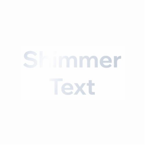 animated shimmer text effect wix studio css