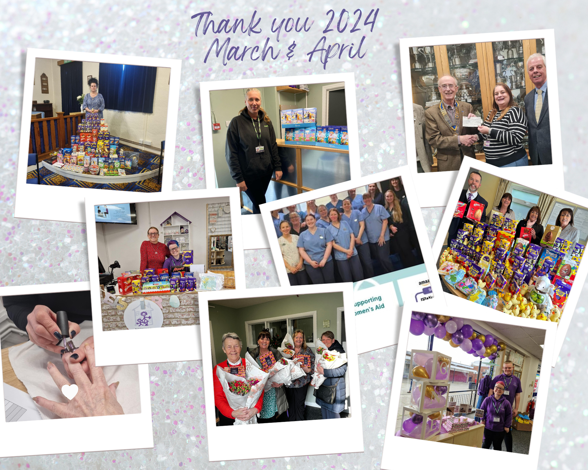 Thank you 2024 - March and April