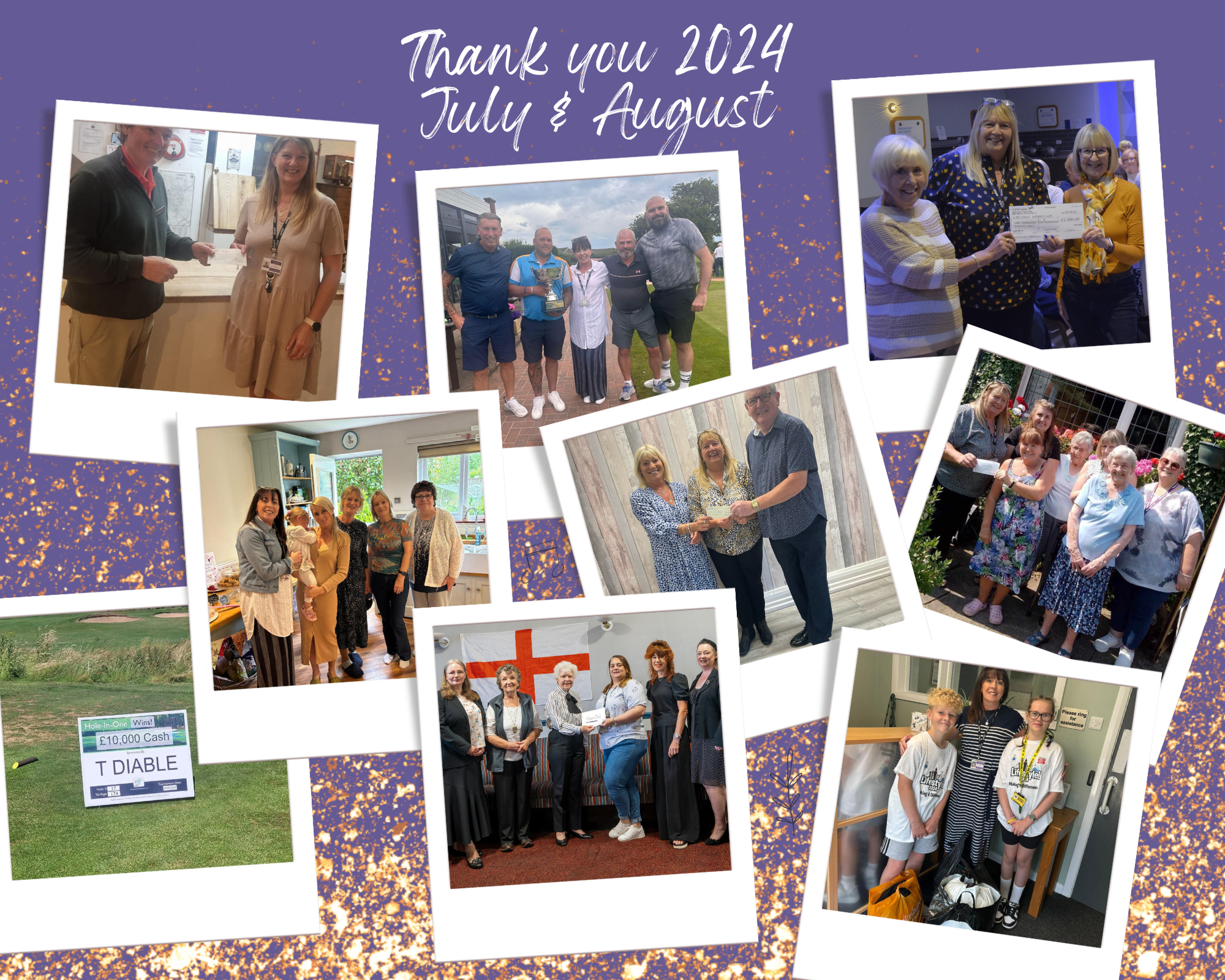 Thank You 2024 - July and August