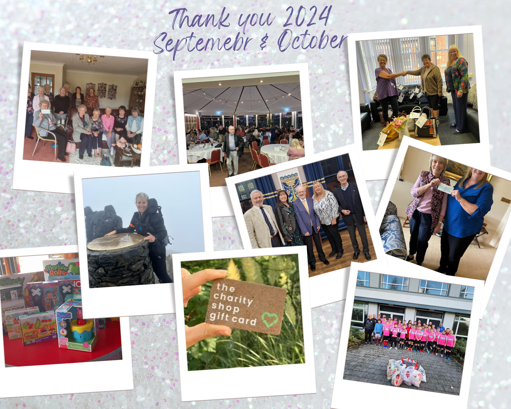 Thank You 2024 - September and October