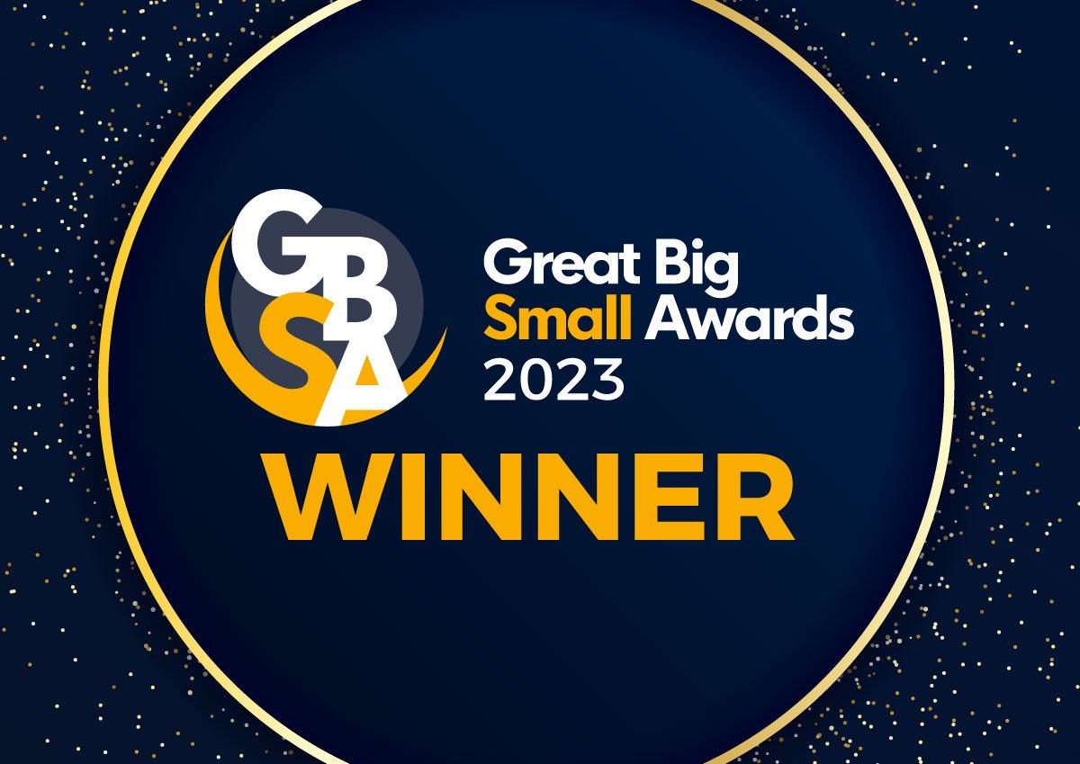 Great Big, Sma;; Business Awards 2023 - Winner