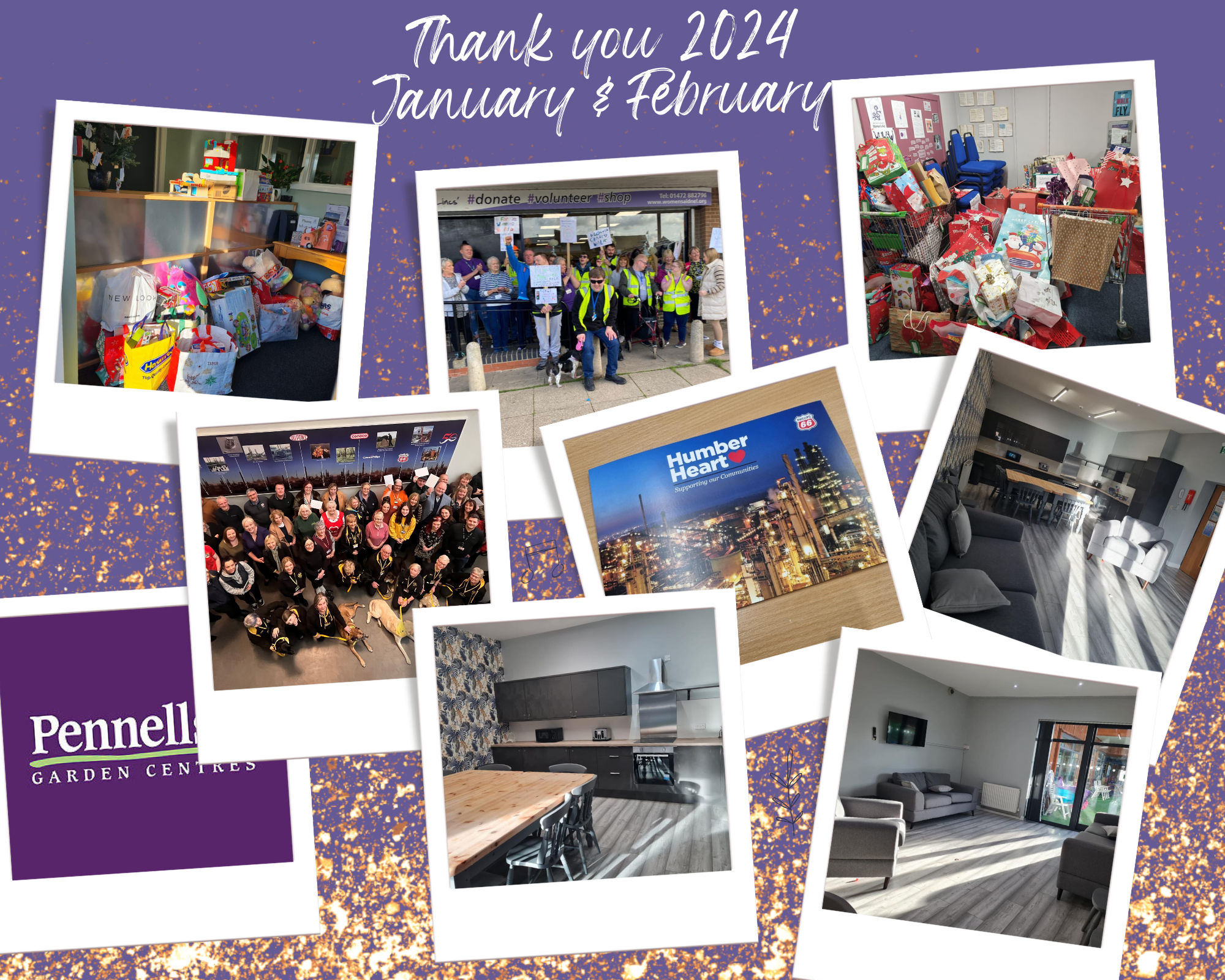 Thank You 2024 - January and February