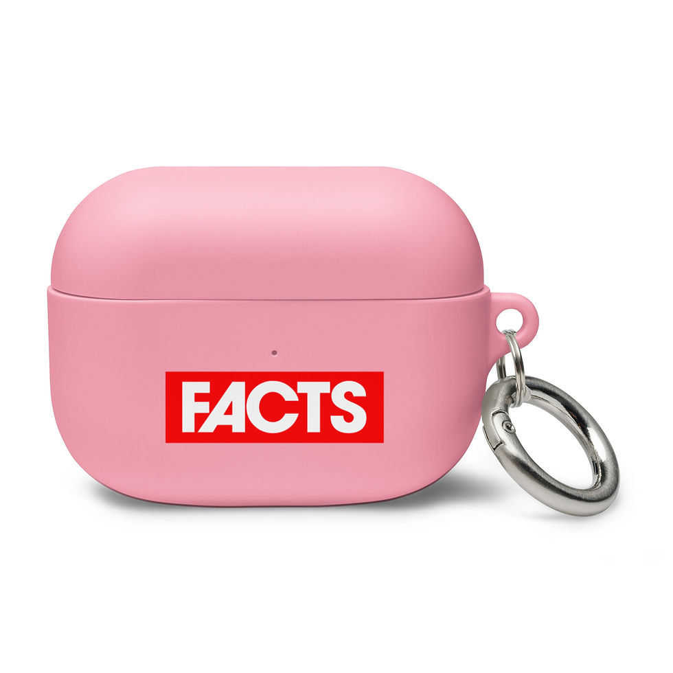 Thumbnail: 'FACTS'  AirPods Case (3 colors)