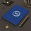 Thumbnail: Blue Modern Hardcover Journal for Creative Minds with NTD Logo