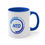 Thumbnail: Modern Blue Accent Mug for Coffee Lovers with NTD Logo