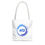 Thumbnail: White Stylish All-Over Print Tote Bag with NTD Logo