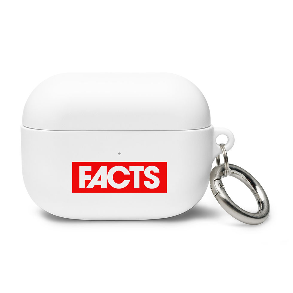 Thumbnail: 'FACTS'  AirPods Case (3 colors)