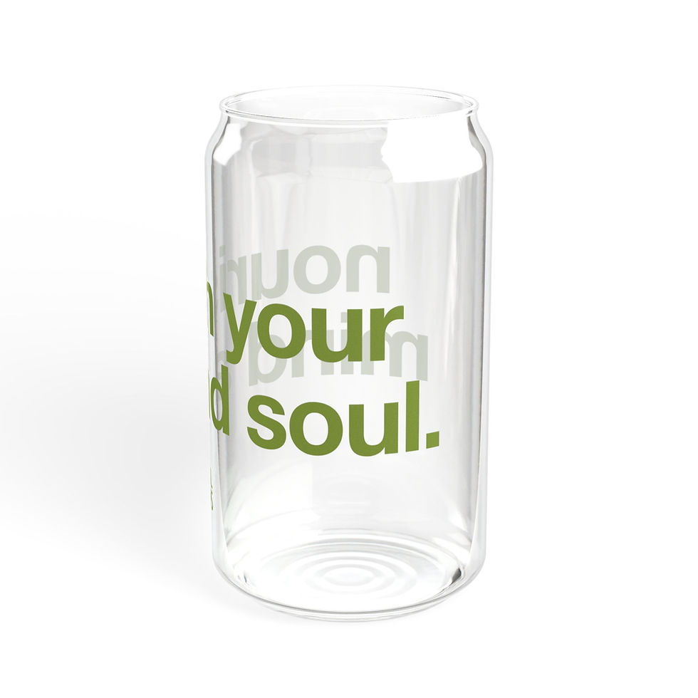 Thumbnail: Vital Signs Eco-Friendly Mindful Sipper Glass with Bamboo Lid