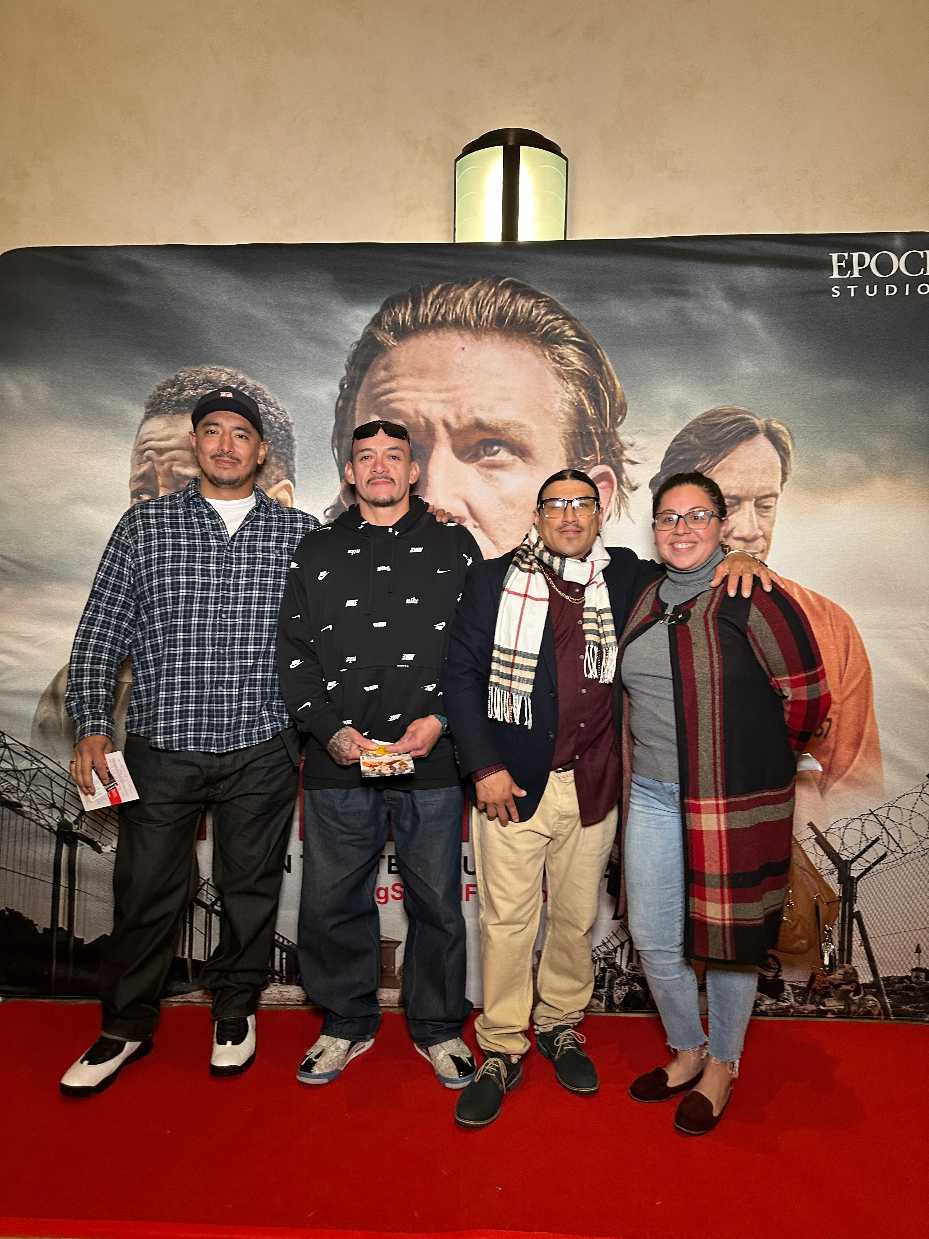 Cuba Gooding Jr. and Kevin Sorbo attended the screening of The Firing Squad at the Warner Bros. studio