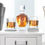 Thumbnail: Antique 24 oz. Whiskey Decanter Gift Set - Stopper & 2 Lowball Glasses