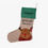 Thumbnail: Merry Christmas Linen Custom Reindeer Stocking