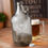 Thumbnail: Monogram Gunmetal Beer Growler