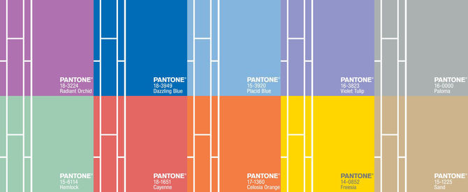Spring into Pantone's top picks of 2014