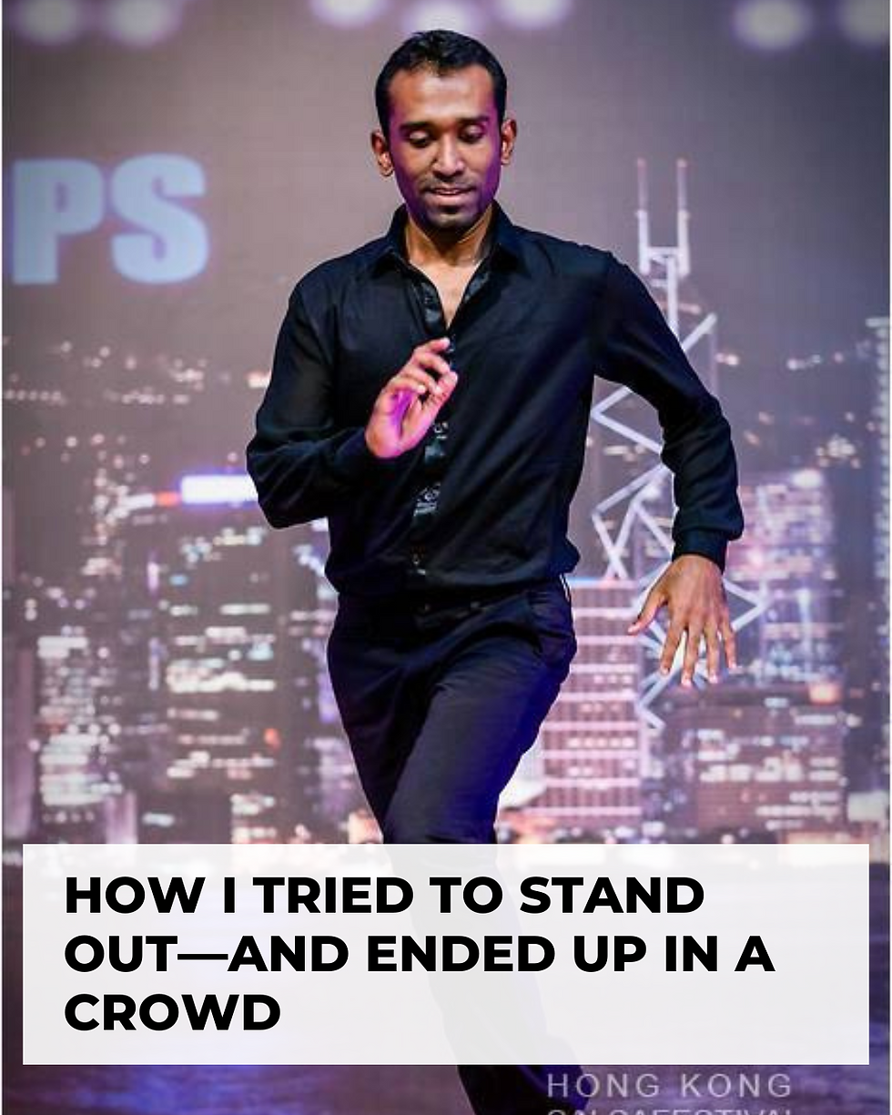 How I Tried to Stand Out—And Ended Up in a Crowd