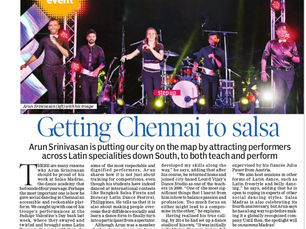 Getting Chennai to Salsa