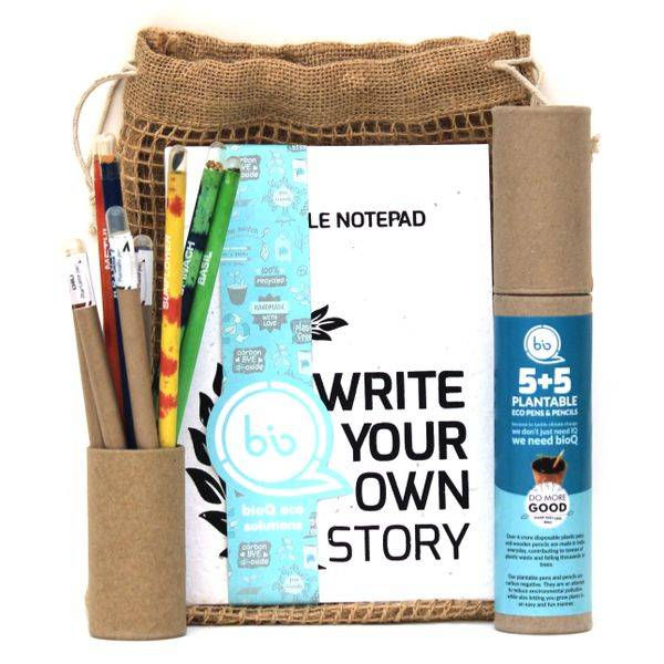 Sustainable stationery in India, Eco-friendly stationery in India, Plantable stationery in India, Plantable stationery from BioQ, BioQ plantable stationery, sustainable stationery from BioQ, eco-friendly stationery from BioQ
