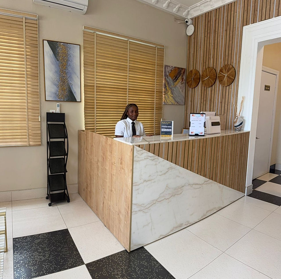 Hotel reception