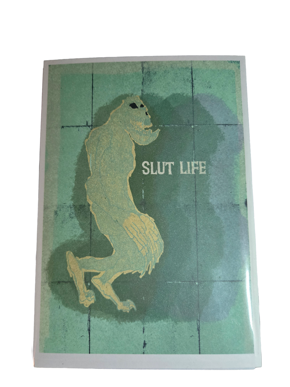 Slut Foot A6 Print Horror Bigfoot Wizard.stink Wizard Stink Drugula's Crypt Cryptids